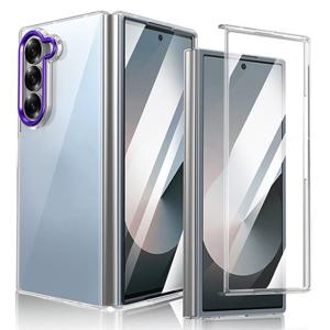 갤럭시Z폴드7 제트지 변색없는 크리스탈 클리어 모던 하드케이스