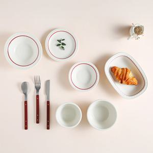 [시라쿠스]쉐난고 카디날 1인 혼밥세트 그릇 6p