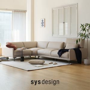 [11.24-30 GS블랙위크세일][시스디자인] 피크 천연면피가죽 4인 리프트 기능 코너형 소파