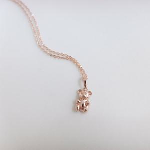 오팔하우스 14k 민자 곰돌이 목걸이 OPPKN0932