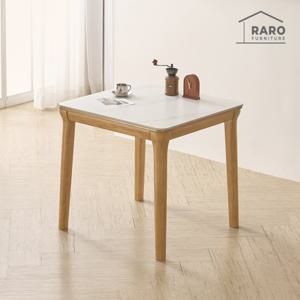 라로퍼니처 허브 800 포세린 통 세라믹 2인 식탁 테이블 단품