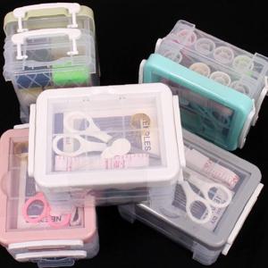 3단 실바늘세트 바느질세트 옷수선 반짇고리 반짓고리