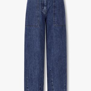 톰보이  9175362975 스트링 백밴딩 데님 팬츠