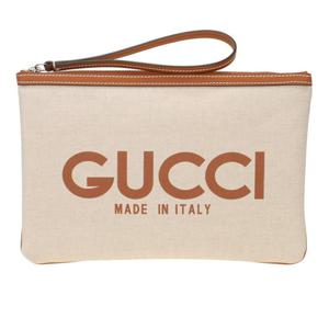 백화점AS가능(선물포장) 구찌 프린트 캔버스 클러치백 777165