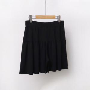 나야홍 / 빅사이즈팬츠스커트 5944L507 러플스판셔링치마반바지