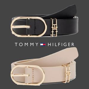 타미힐피거 TOMMY HILFIGER AW17494-BDS 여자 타원형 버클 가죽 벨트
