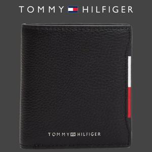 타미힐피거 TOMMY HILFIGER AM13516-BDS 남자 Trifold 접이식 페블 가죽 지갑