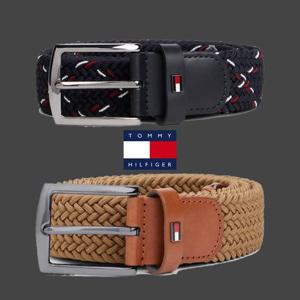 타미힐피거 TOMMY HILFIGER AM13439-DW6 남자 우븐 엘라스틱 벨트