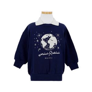 미니로디니 2472011860 (society emb collar sweatshirt) 소사이어티 칼라 아동 맨투맨