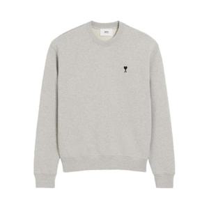 AMI Paris 하트 로고 크루 넥 스웨트셔츠 H25HSW763730