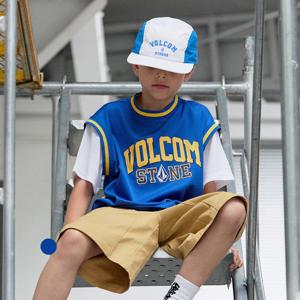 [볼컴키즈]볼컴 아동용 냉감 통기성 점핑업 메쉬 티셔츠 VJCTHSE25075