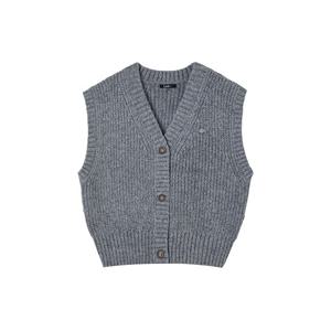 [랩]장식포인트 오버핏 니트베스트(AQ4KVB20)