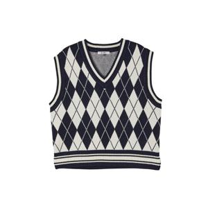 [랩]V넥 니트 베스트(AQ4KVS80)