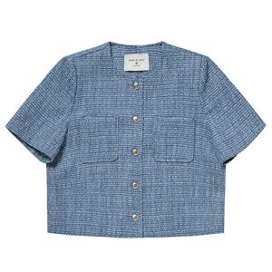 부루앤쥬디 라운드트위드반팔자켓 BBRFJK115P