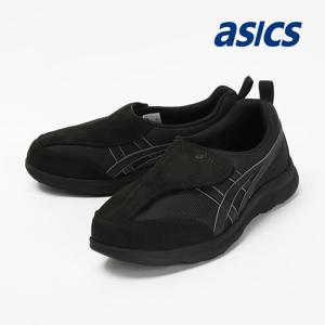 아식스 운동화 라이프워커 3E 와이드 슬립온 블랙  1241A010-001