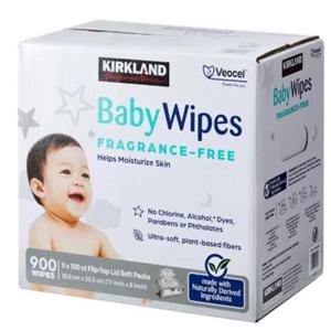 커클랜드 시그니춰 유아용 물티슈 100매 x 9팩_