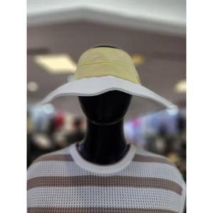 엘르골프 세이브존07 여성골프 리본 포인트 와이드 햇 6L47401