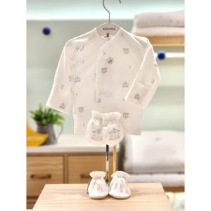 압소바 (말띠아기선물2종)델루카 텐셀 배냇저고리 손발싸개세트(25년가을신상) (A2C10107S)