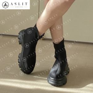 [애슬릿] 네오프렌 여성 겨울 앵클 캐주얼 삭스 부츠