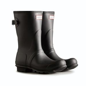 헌터 신발 레인부츠 오리지날 숏 WFS1013RMA BLK