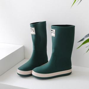 갓슈 이미룩 미들 패션 레인부츠 빅사이즈