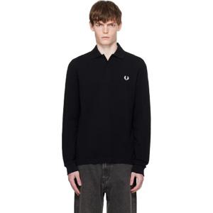 25 FW 프레드페리 남성 블랙 더 프레드 페리 폴로 셔츠 252719M212025