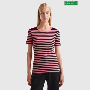 베네통 Striped short sleeve t-shirt 3F_3OA6E16A0_71F