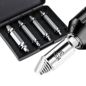 볼트 리무버 반대탭 나사 분리 히다리탭 4PCS 볼트리무버 볼트리무버세트 반대탭 히다리탭 야마나사제거 뿌러진나사제거 망가진나사뽑기 나사분리