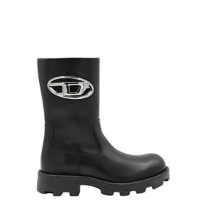 디젤 로고 플라크 청키솔 부츠 Y03692P4471 T8013 TP945660253