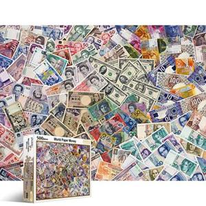 직소퍼즐 500피스 세계의 지폐 돈퍼즐 (PL698) 퍼즐500