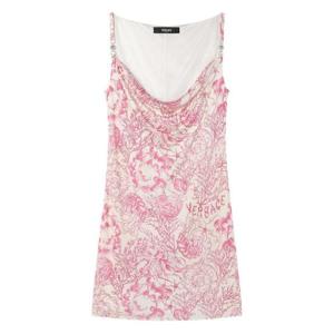 베르사체 숏 원피스 1021021 1A15223 5K660 PINK