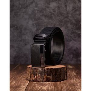 [닥스ACC] [선물포장/쇼핑백동봉] 블랙 DAKS로고 음각 소가죽 자동벨트 DBBE5F175