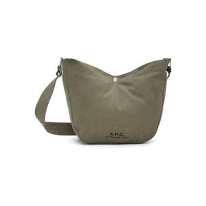 25 FW 아페쎄 남성 카키 저널 사첼백 252252M170020