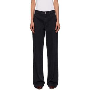 25 FW 아페쎄 여성 블랙 씨사이드 데님 진 252252F069010