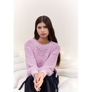 [에고이스트]날개사 레이스업 포인트 루즈핏 풀오버 (EQ4KL965)