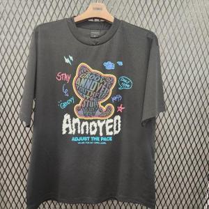 리트머스 HC14 레터링고양이스카치반팔티셔츠 LP3TU629