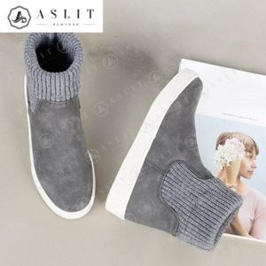 [애슬릿] 베이직 니트 첼시 삭스 스니커즈 운동화