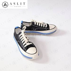 [애슬릿] 여성 투명굽 투톤 스니커즈 운동화 3cm