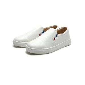 남성 캐주얼 키높이 슈즈 슬립온 스니커즈 WW-SE-MOOMSA-SANCHEZ-흰색