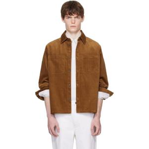 25 FW 아페쎄 남성 탠 레온 셔츠 252252M192022