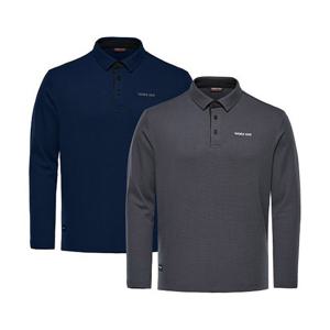 CH 웍스원 WW-TS004 긴팔 와플 카라티셔츠