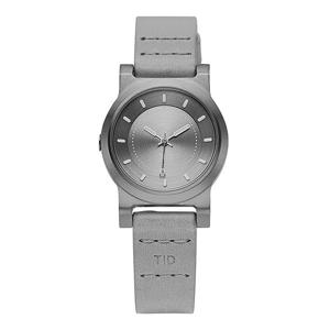 [공식수입정품] TID WATCHES 40303141 No.4 Silver Grey / Grey Leather Wristband (28) 여성