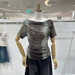 [밸리걸] 그라데이션 셔링 티셔츠 608210