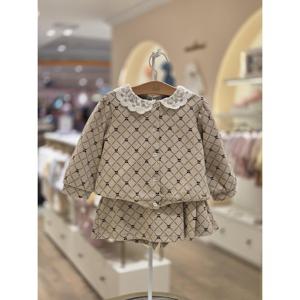 M밍크뮤D 25FW (BE)체리쟈가드져지가디건 스커트팬츠SET (35A152010201)