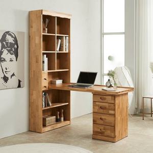 HZ2501 엘다 원목 책상 800 세트