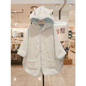 [압소바] (불루)(출산선물) 코코 무연사 목욕가운 (A2A11801)