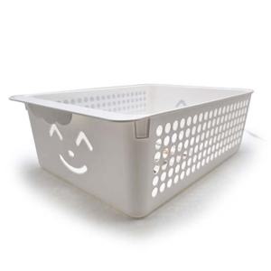 스마일키즈 바스켓 5호 색상랜덤 플라스틱 정리바구니