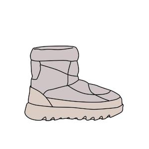 노스페이스 퀀텀 부츠 크림 베이지 NS99Q71M