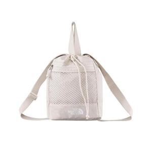 노스페이스 화이트 라벨 린든 메쉬 미니 버킷백 크림 NN2PR14K
