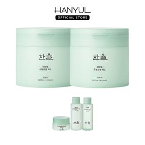 [5% 더블쿠폰] 한율 어린쑥 수분진정 패드 60매입 2개